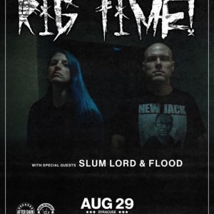 Our pals Floodmusic315 will be performing at The Night Drop in Syracuse tonight with RIG TIME and SLUM LORD music