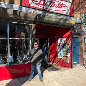 The Bosses got to visit DiPinto Guitars in Philadelphia!