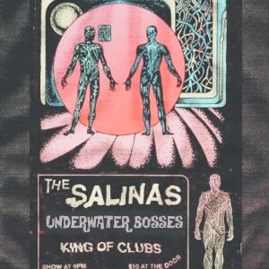 Surf show supreme! Tonight we join the Salinas at @King of Clubs, Syracuse, NY!