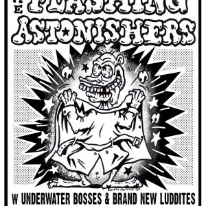 Big show announcement!!!
W/ The Flashing Astonishers & The Brand New Luddites at Funk 'n Waffles Syracuse