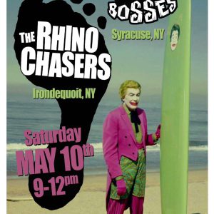 Rochester friends! We will be at the Skylark lounge with our pals the Rhino Chasers on May 10!
