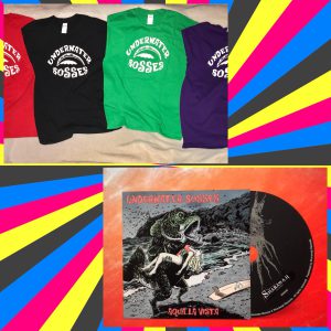 These t-shirts are selling like hot cakes, better get yours while supply’s last! 
We are also running a super deal on a cd & t-shirt bundle with Sharawaji Records! 
Surf on over to our store page now!!!
http://underwaterbosses.com/Store.php