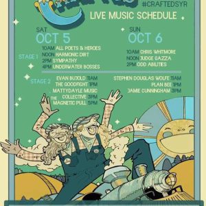 Underwater Bosses will be at Crafted 2 hosted by Wildflowers Armory! An amazing weekend of art, music, food and brew that you won’t want to miss!!!
https://www.facebook.com/events/469912603841434/?ti=icl