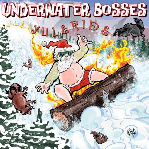 Check out this amazing art work created by Josh Ruud at Rude Commissions for our new song, Yuleride which is featured on the Surfin Kitty X-Mas 3 compilation! 
CDs are now shipping and digital download is also available at: https://markmalibuthewasagas.ba