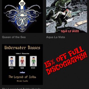 15% off our full digital discography today at Bandcamp!!!

https://underwaterbosses.bandcamp.com/music

Also check out the Sharawaji Records Bandcamp page for more great surf rock music!

https://sharawaji.bandcamp.com